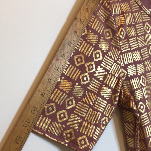 Glitzy gold Top Size XL - Picture 5 of 9